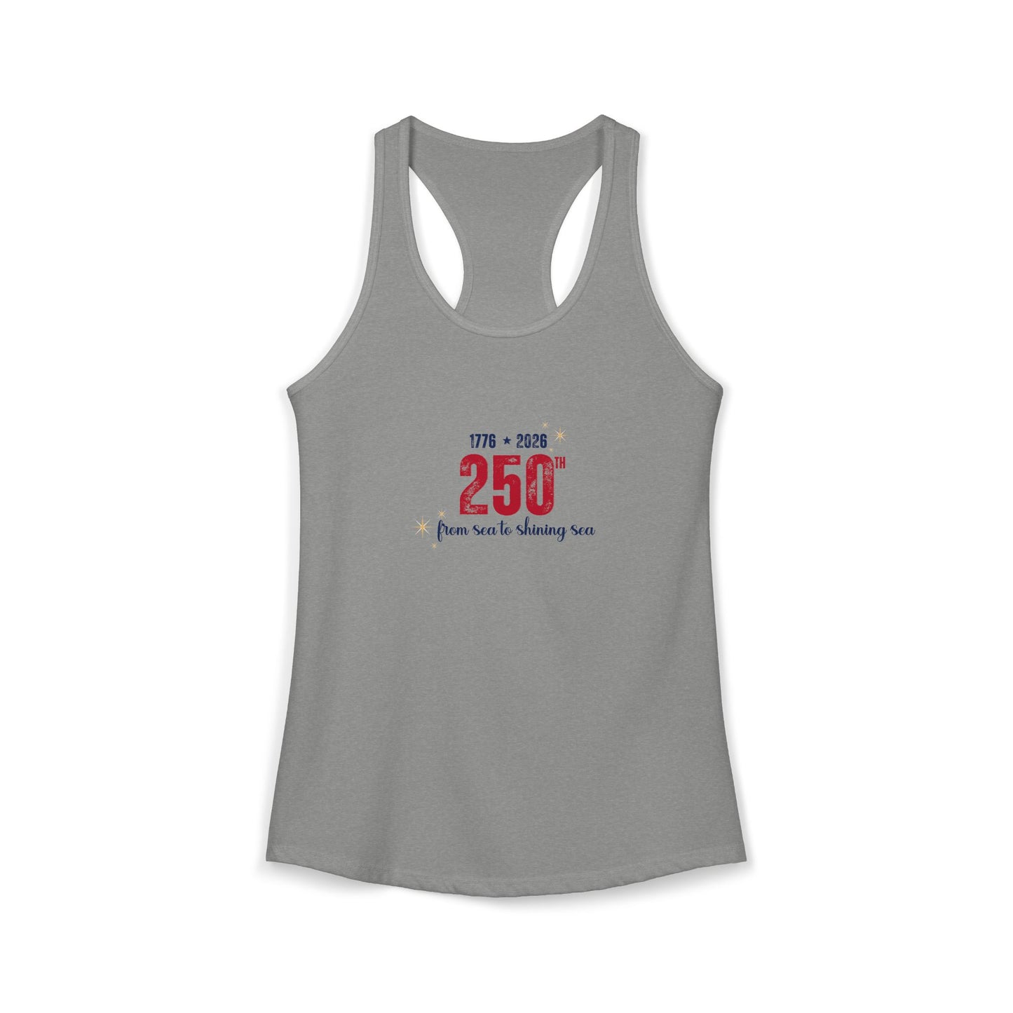 250th Anniversary Tank Top — "From Sea to Shining Sea" — 1776 2026 Patriotic Celebration Tank