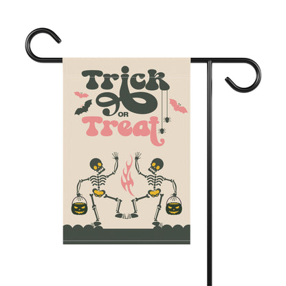 Trick Or Treat Skeletons Garden & House Banner