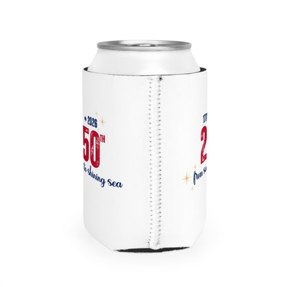 250th Anniversary Can Cooler — "From Sea to Shining Sea" — 1776 2026 Patriotic Celebration Koozie