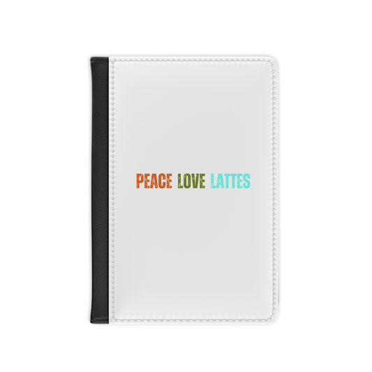 Peace Love Lattes Passport Cover