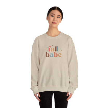 Fall Babe Cozy Crewneck Sweatshirt