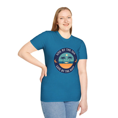 Live By The Sea Love By The Moon Tee