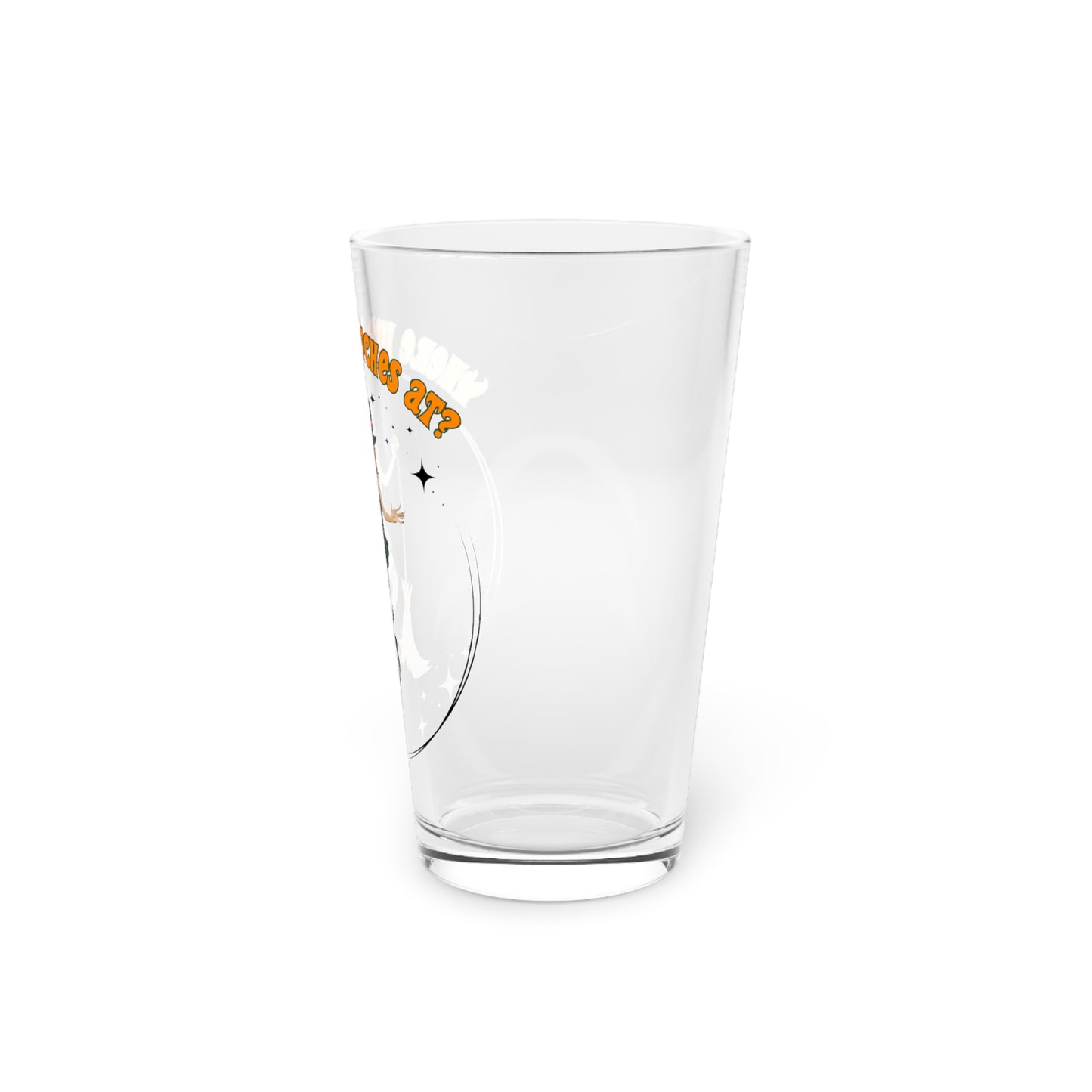 Where My Witches At? Halloween 16oz Pint Glass