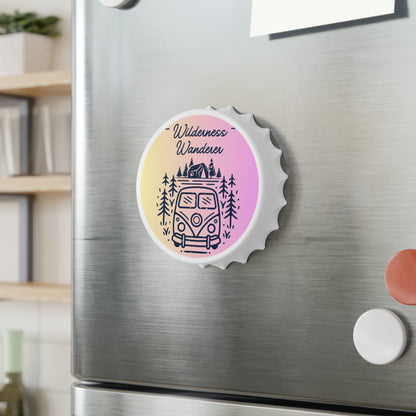Wilderness Wanderer Bottle Opener Magnet