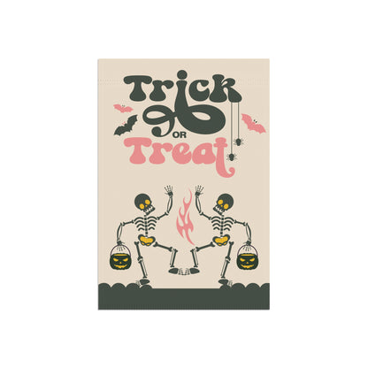 Trick Or Treat Skeletons Garden & House Banner