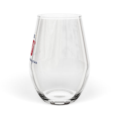 250th Anniversary Stemless Wine Glass — "From Sea to Shining Sea" — 1776-2026  — Commemorative USA Celebration Gift