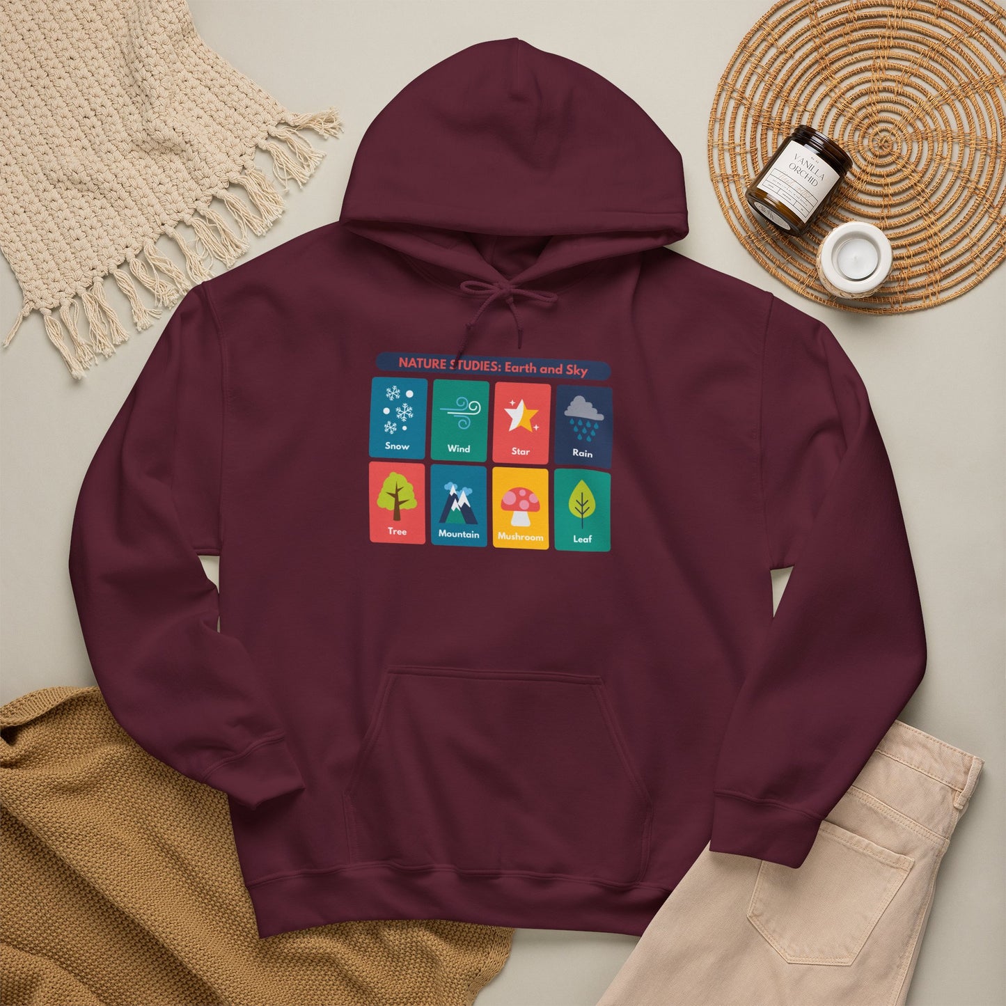 Nature Studies: Earth and Sky Hoodie