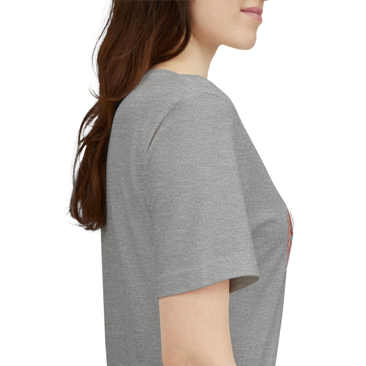 Vintage Floral Football Graphic Tee | 60s Hippie Style