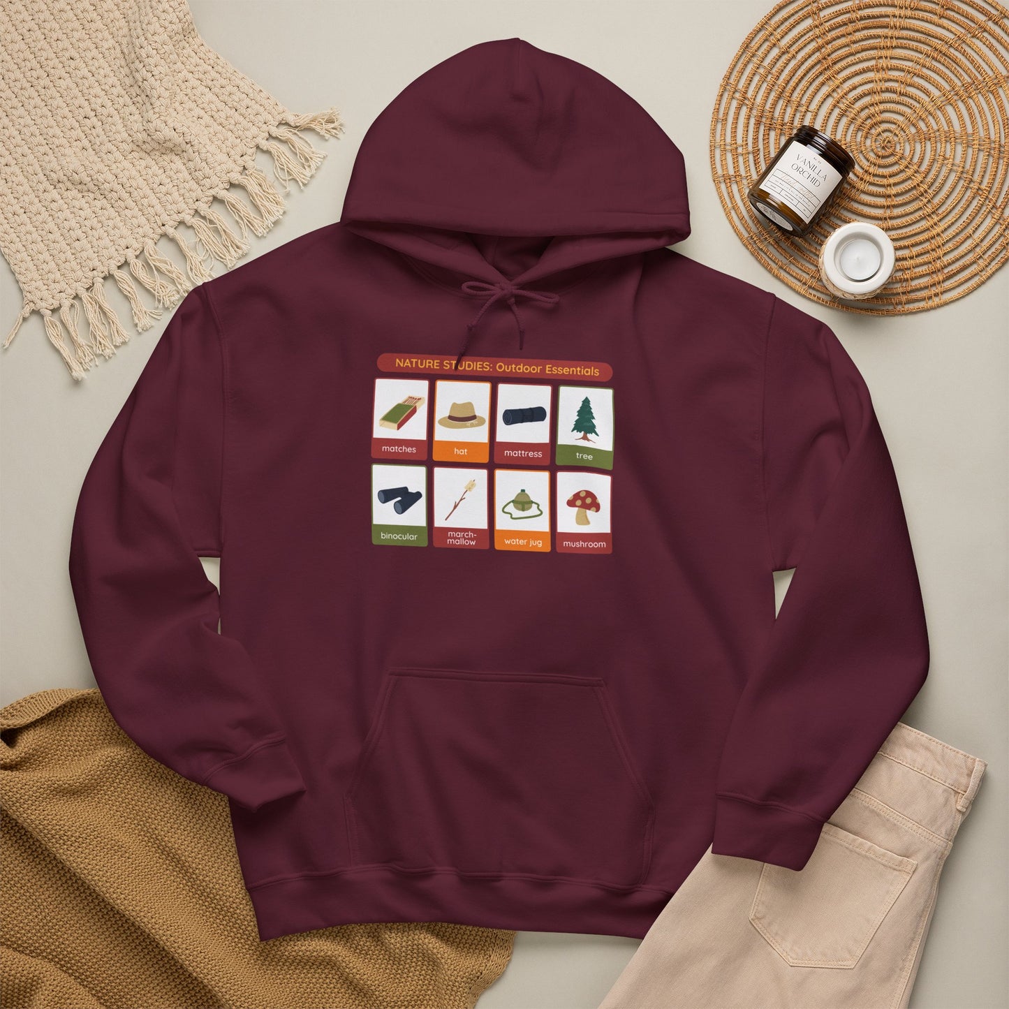 Nature Studies: Outdoor Essentials Camping Edition Hoodie