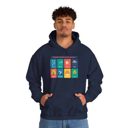 Nature Studies: Earth and Sky Hoodie