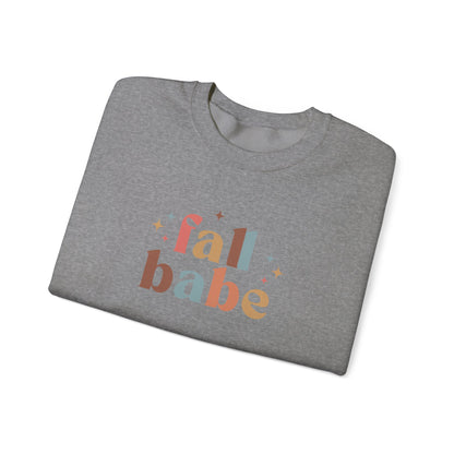 Fall Babe Cozy Crewneck Sweatshirt