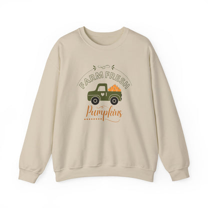 Farm Fresh Pumpkins Vintage Truck Crewneck