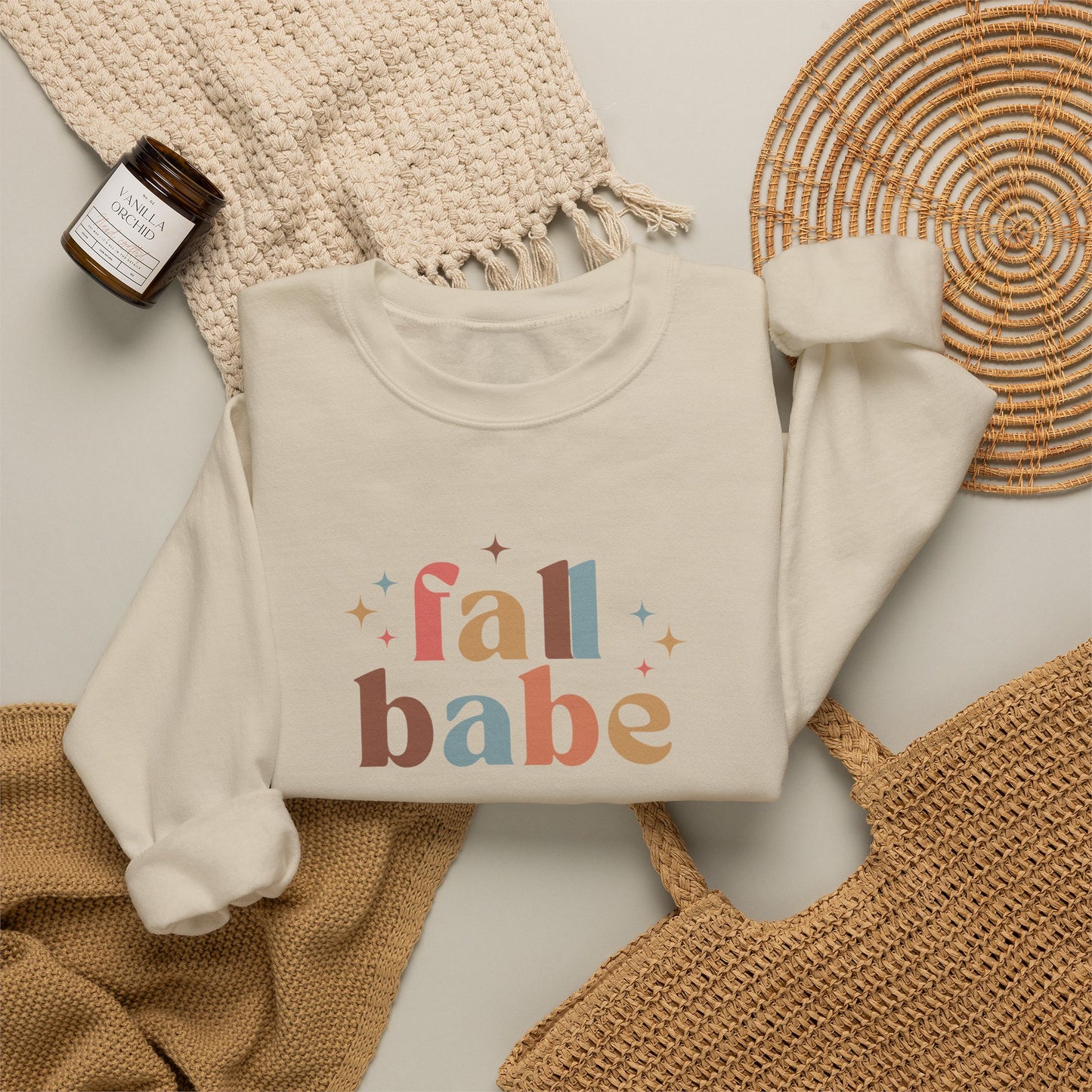 Fall Babe Unisex Heavy Blend™ Crewneck Sweatshirt