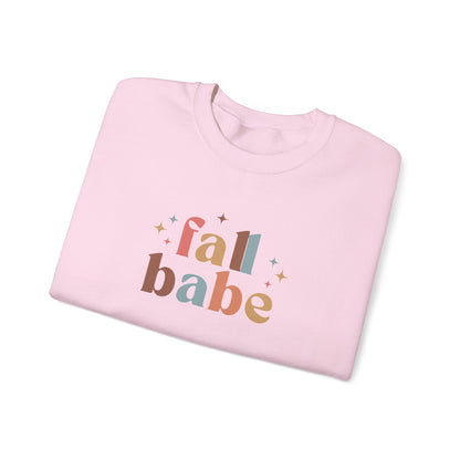 Fall Babe Cozy Crewneck Sweatshirt