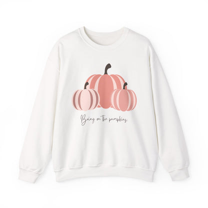 Bring On The Pumpkins Cozy Crewneck Sweatshirt