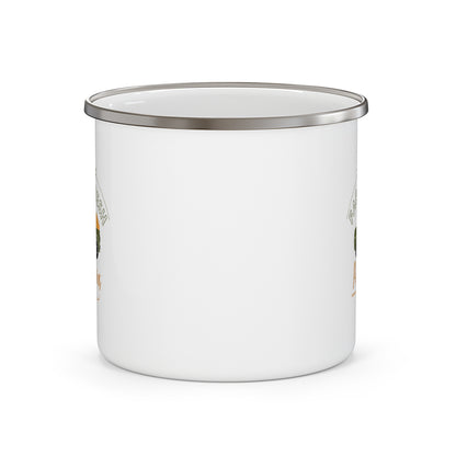 Farm Fresh Pumpkins  Enamel Camping Mug