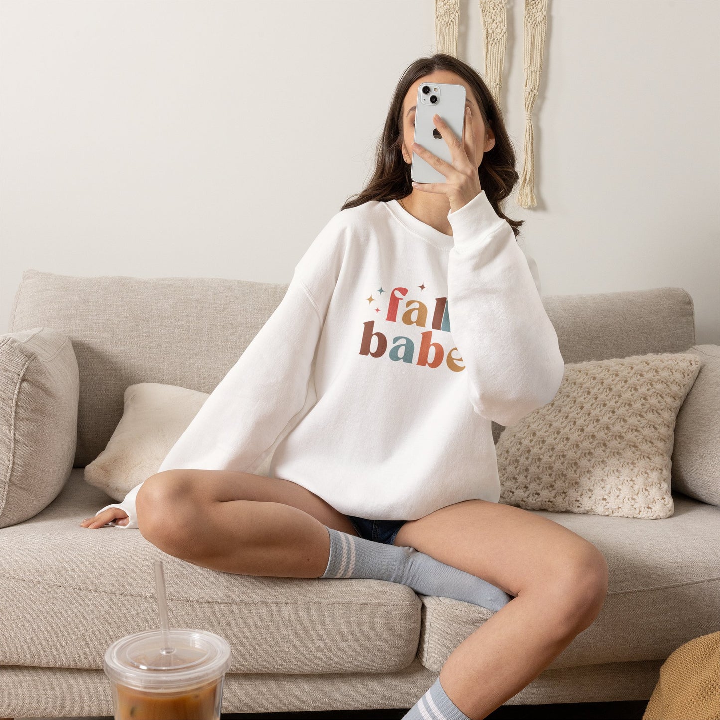 Fall Babe Unisex Heavy Blend™ Crewneck Sweatshirt