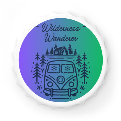 Wilderness Wanderer Bottle Opener Magnet