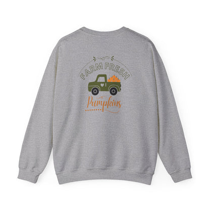 Farm Fresh Pumpkins Vintage Truck Crewneck