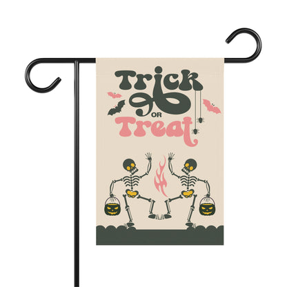 Trick Or Treat Skeletons Garden & House Banner