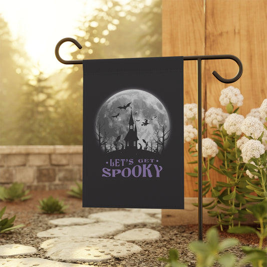 Let's Get Spooky Garden & House Banner