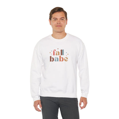 Fall Babe Cozy Crewneck Sweatshirt