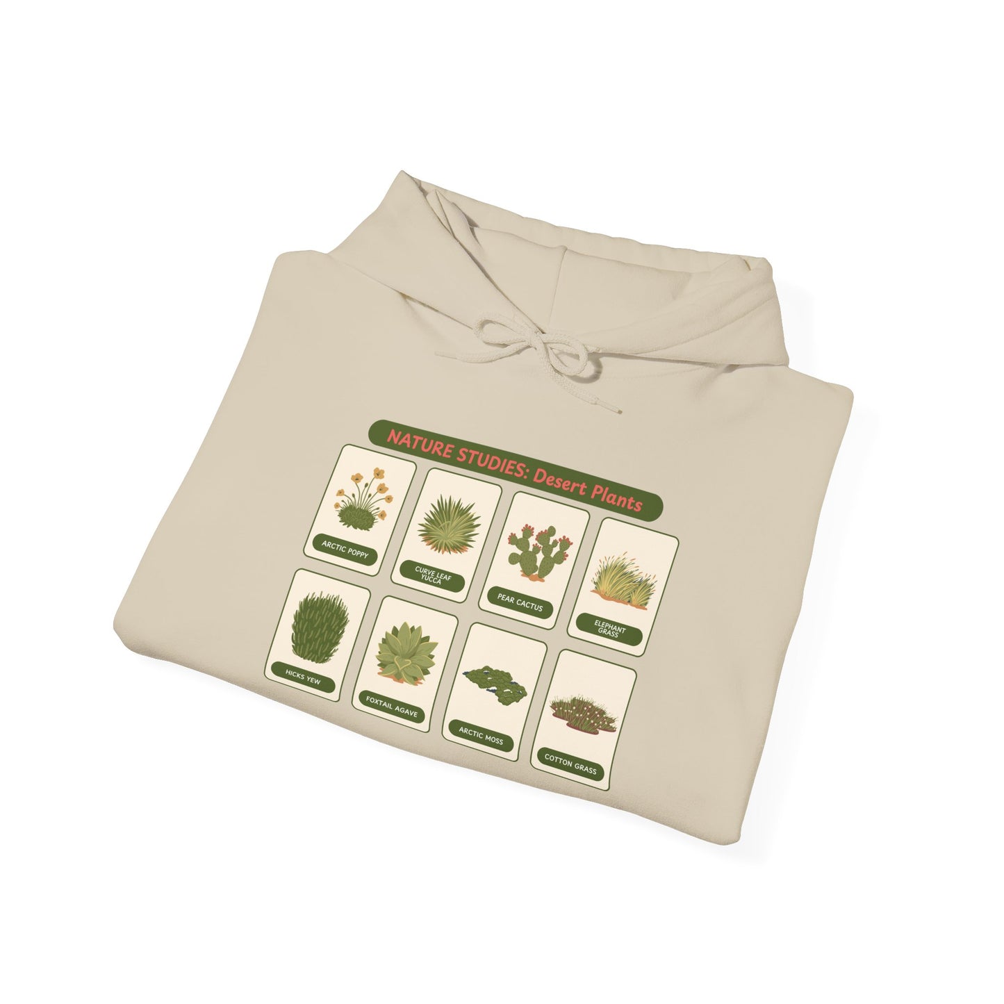 Nature Studies: Desert Plants Hoodie
