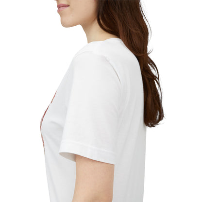 Vintage Floral Football Graphic Tee | 60s Hippie Style