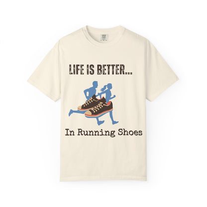 Life Is Better...In Running Shoes Unisex Graphic T-shirt