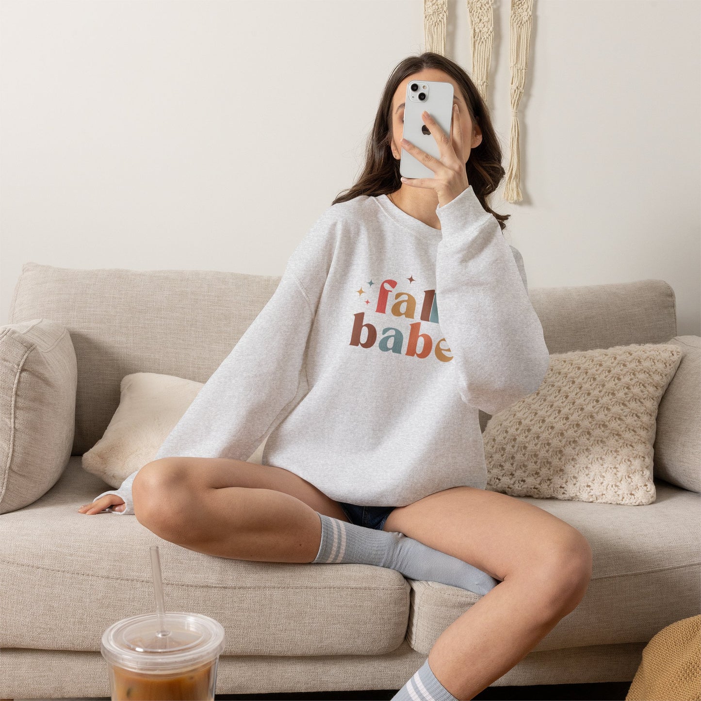 Fall Babe Unisex Heavy Blend™ Crewneck Sweatshirt