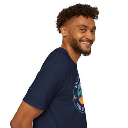 Live By The Sea Love By The Moon | Unisex Soft-style T-Shirt