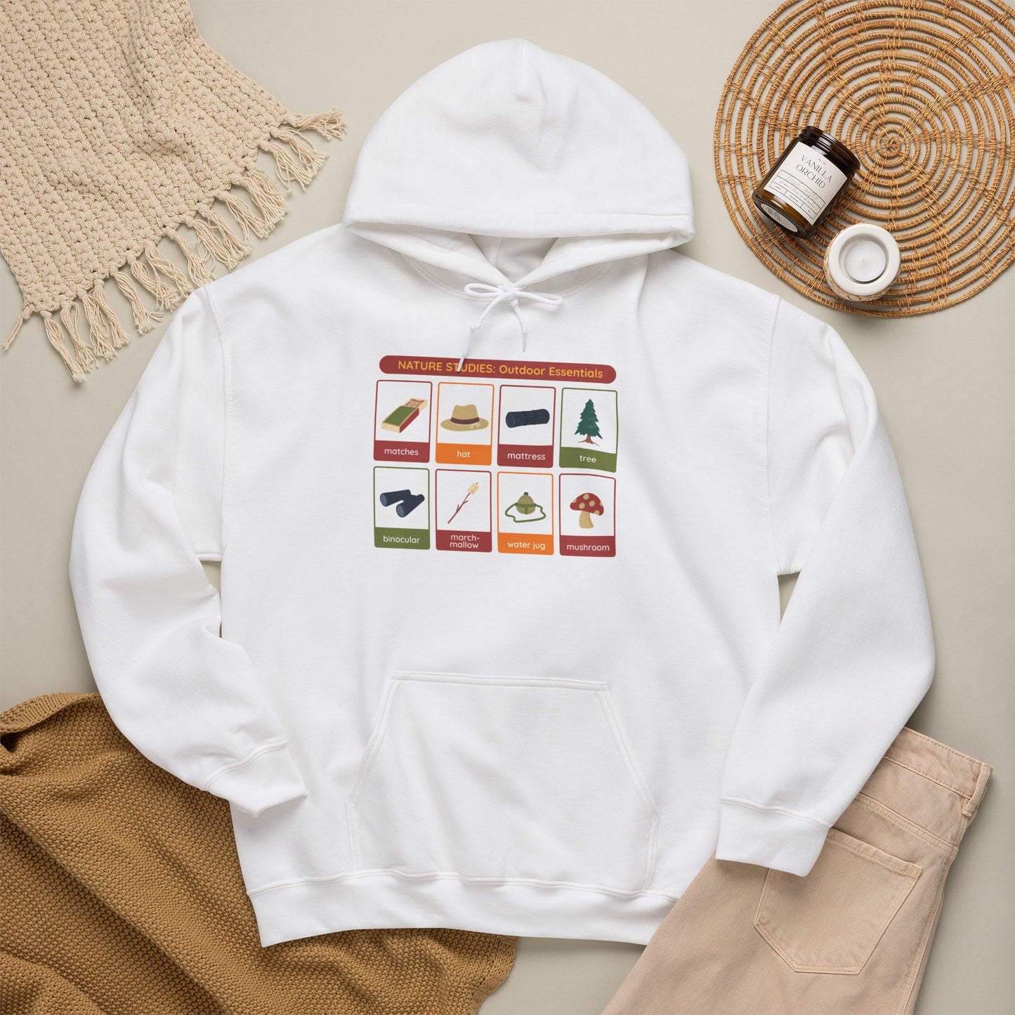 Nature Studies: Outdoor Essentials Camping Edition Hoodie