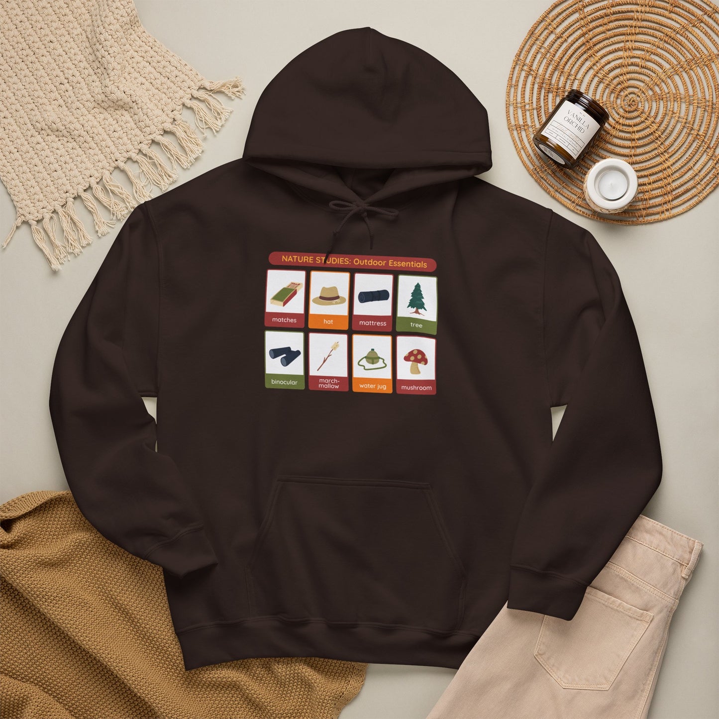 Nature Studies: Outdoor Essentials Camping Edition Hoodie