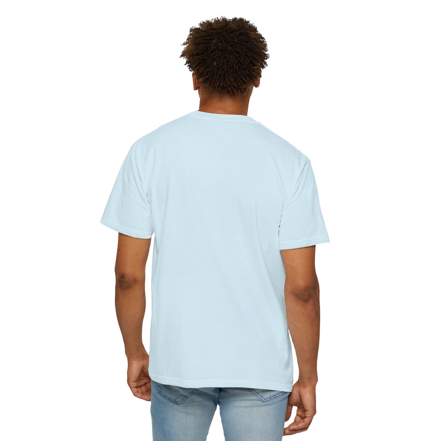 CAUTION: May Talk About Football Graphic Tee | Unisex Garment-Dyed T-Shirt