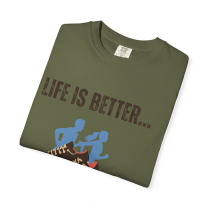 Life Is Better...In Running Shoes Unisex Graphic T-shirt
