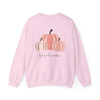 Bring On The Pumpkins Cozy Crewneck Sweatshirt