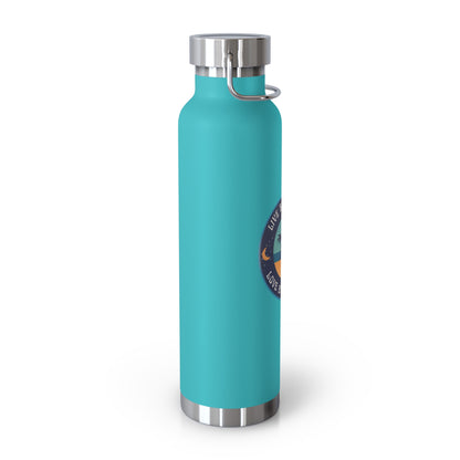 Live By The Sea Love By The Moon | 22oz Copper Insulated Bottle