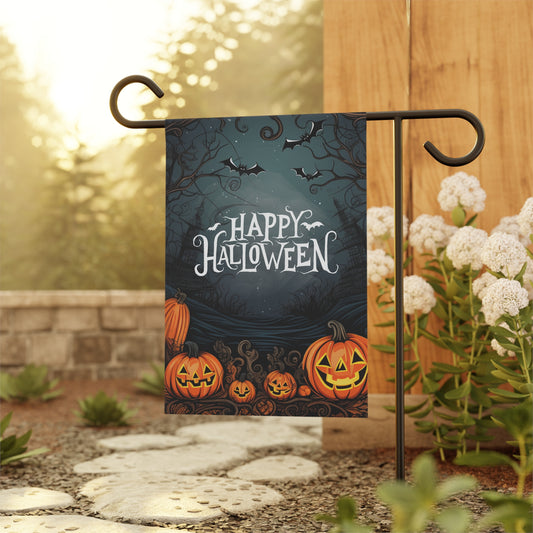 Happy Halloween Jack O' Lanterns Garden & House Banner
