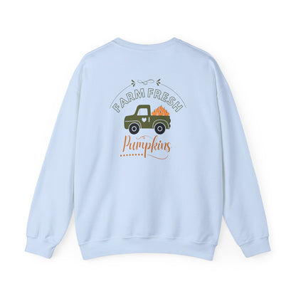 Farm Fresh Pumpkins Vintage Truck Crewneck