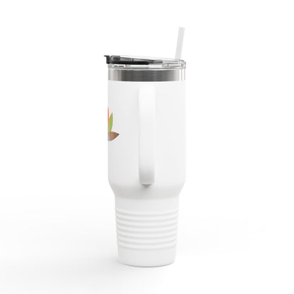 Buddha Lotus 40 oz Insulated Travel Tumbler | Earth | Meditation & Yoga Drinkware