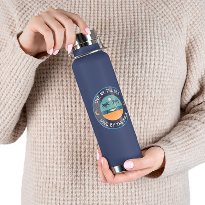 Live By The Sea Love By The Moon | 22oz Copper Insulated Bottle