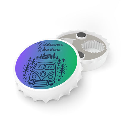 Wilderness Wanderer Bottle Opener Magnet