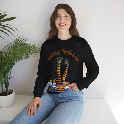 Witch Way To The Boos? Crewneck Sweatshirt