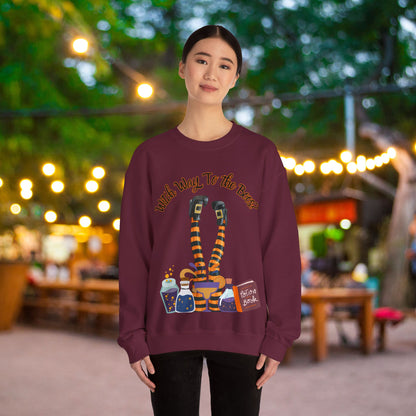 Witch Way To The Boos? Crewneck Sweatshirt