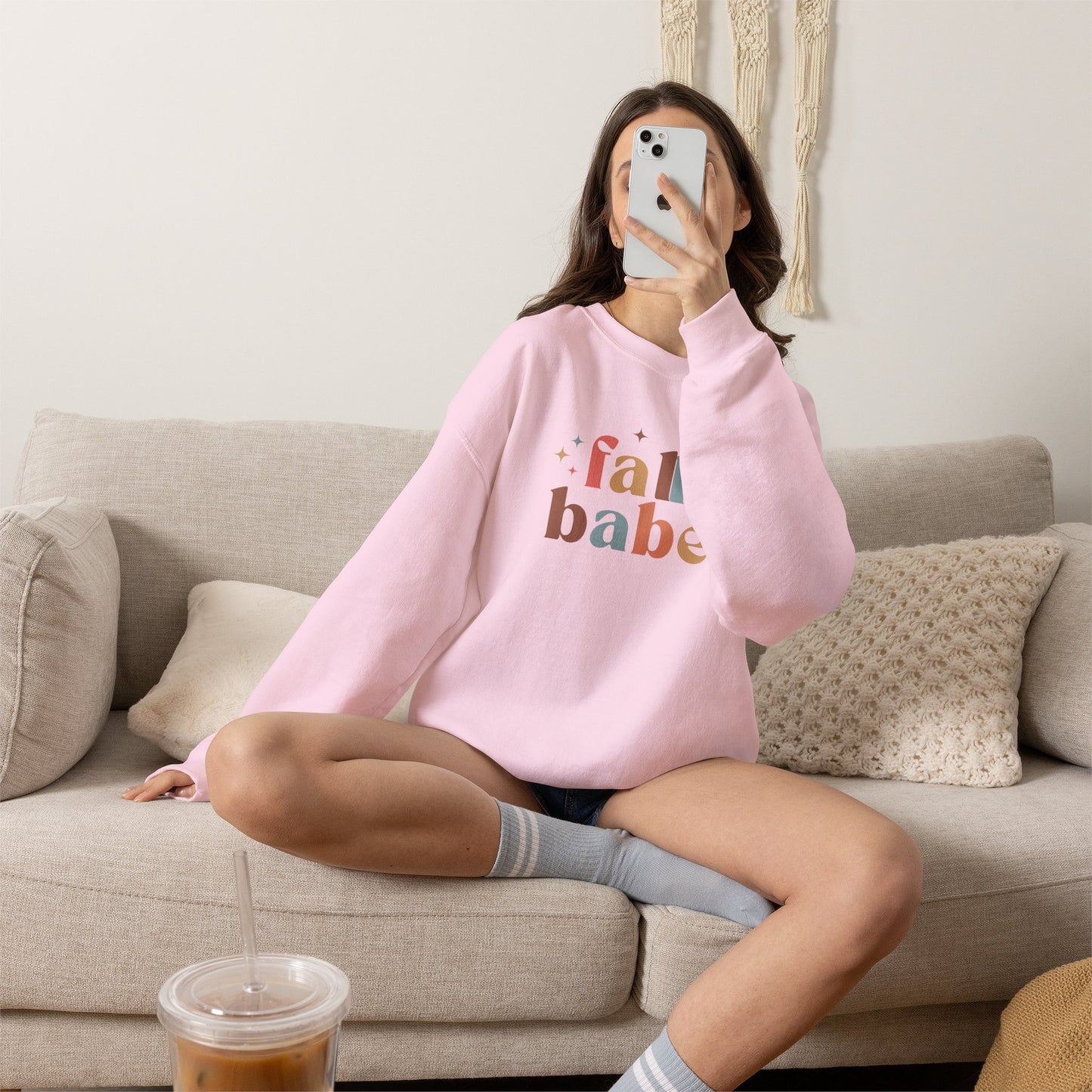 Fall Babe Unisex Heavy Blend™ Crewneck Sweatshirt