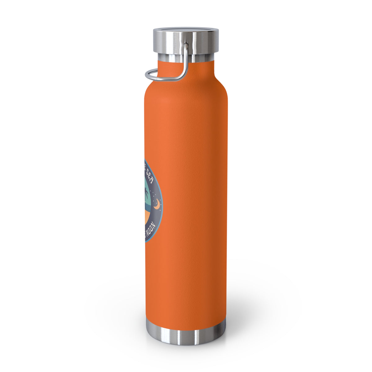 Live By The Sea Love By The Moon | 22oz Copper Insulated Bottle
