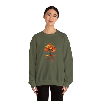 Hello Fall Cozy Crewneck Sweatshirt