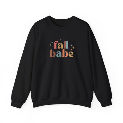 Fall Babe Cozy Crewneck Sweatshirt
