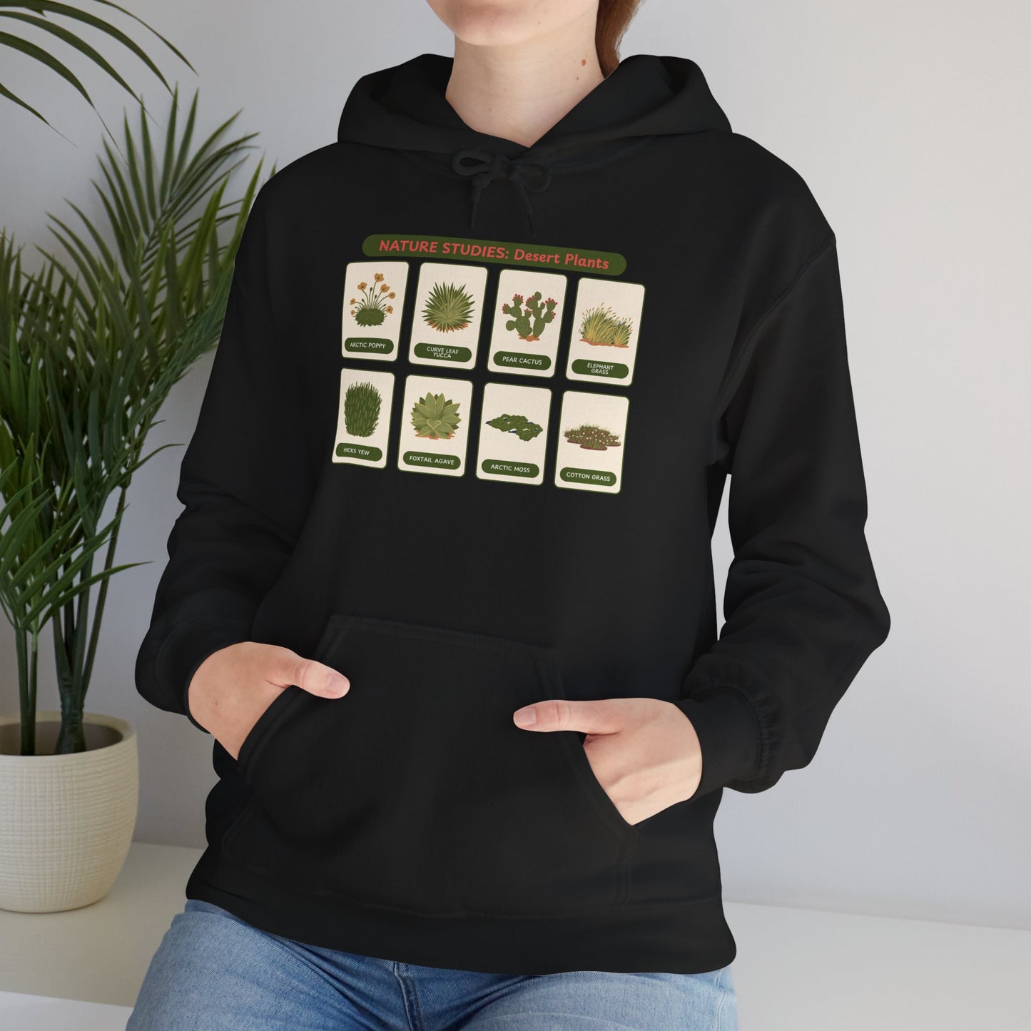 Nature Studies: Desert Plants Hoodie