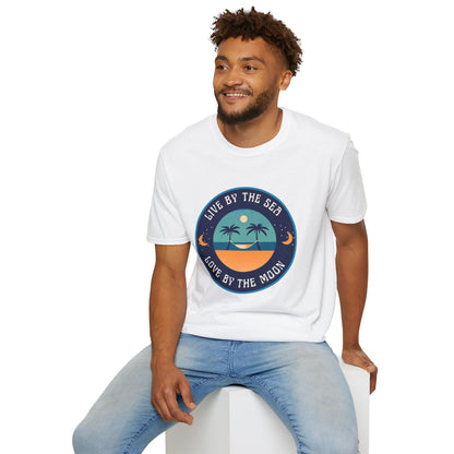 Live By The Sea Love By The Moon Tee